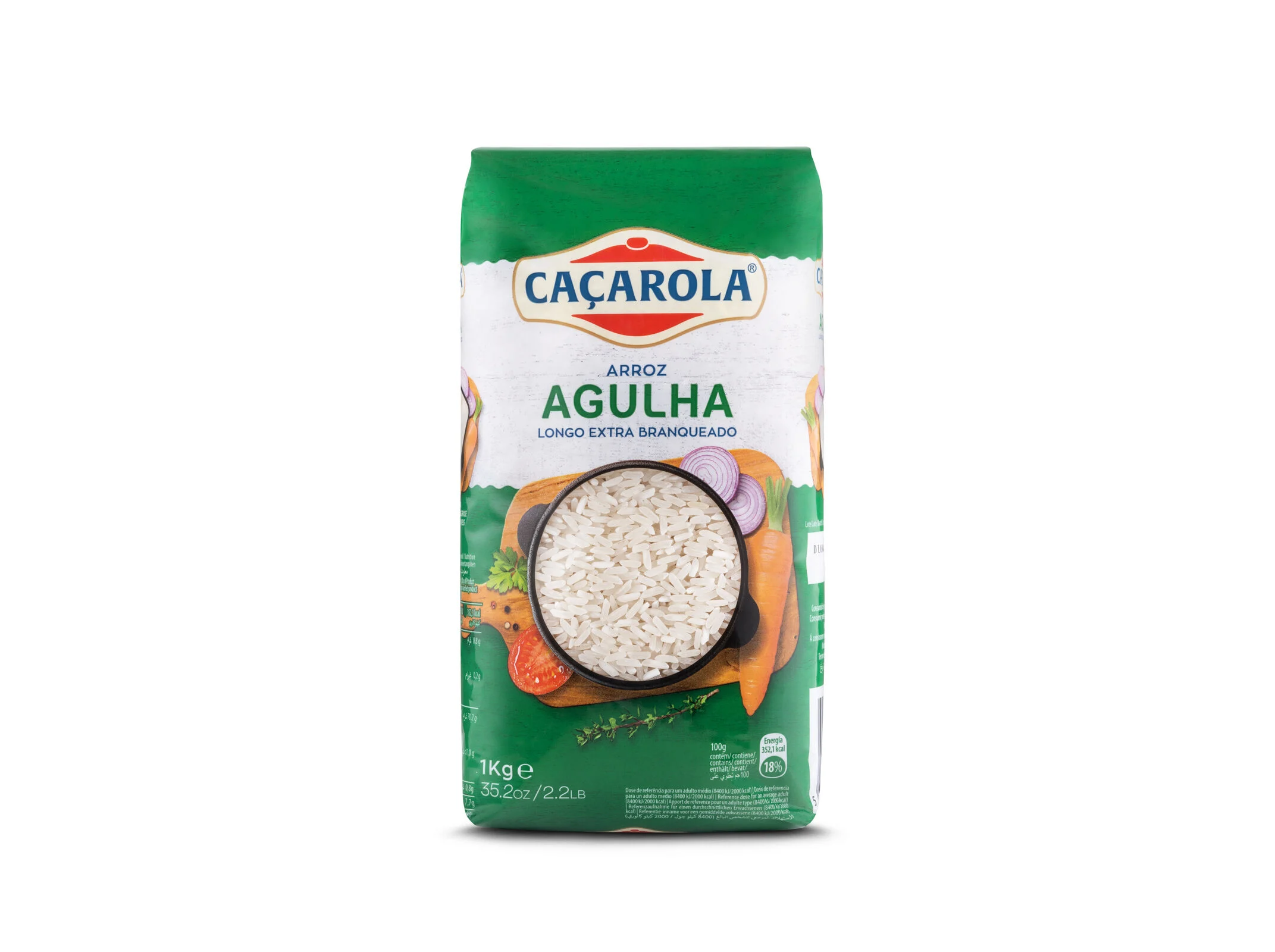ARROZ AGULHA CAÇAROLA 1KG