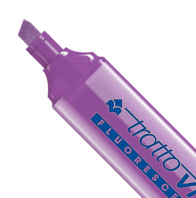 MARCADOR FLUOR GIOTTO TRATTO VIDEO VIOLETA 830210 1