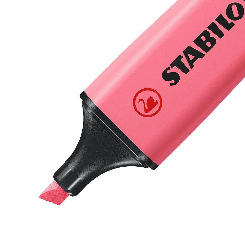 MARCADOR FLUOR STABILO BOSS PASTEL ROSA CEREJA 70/150 1
