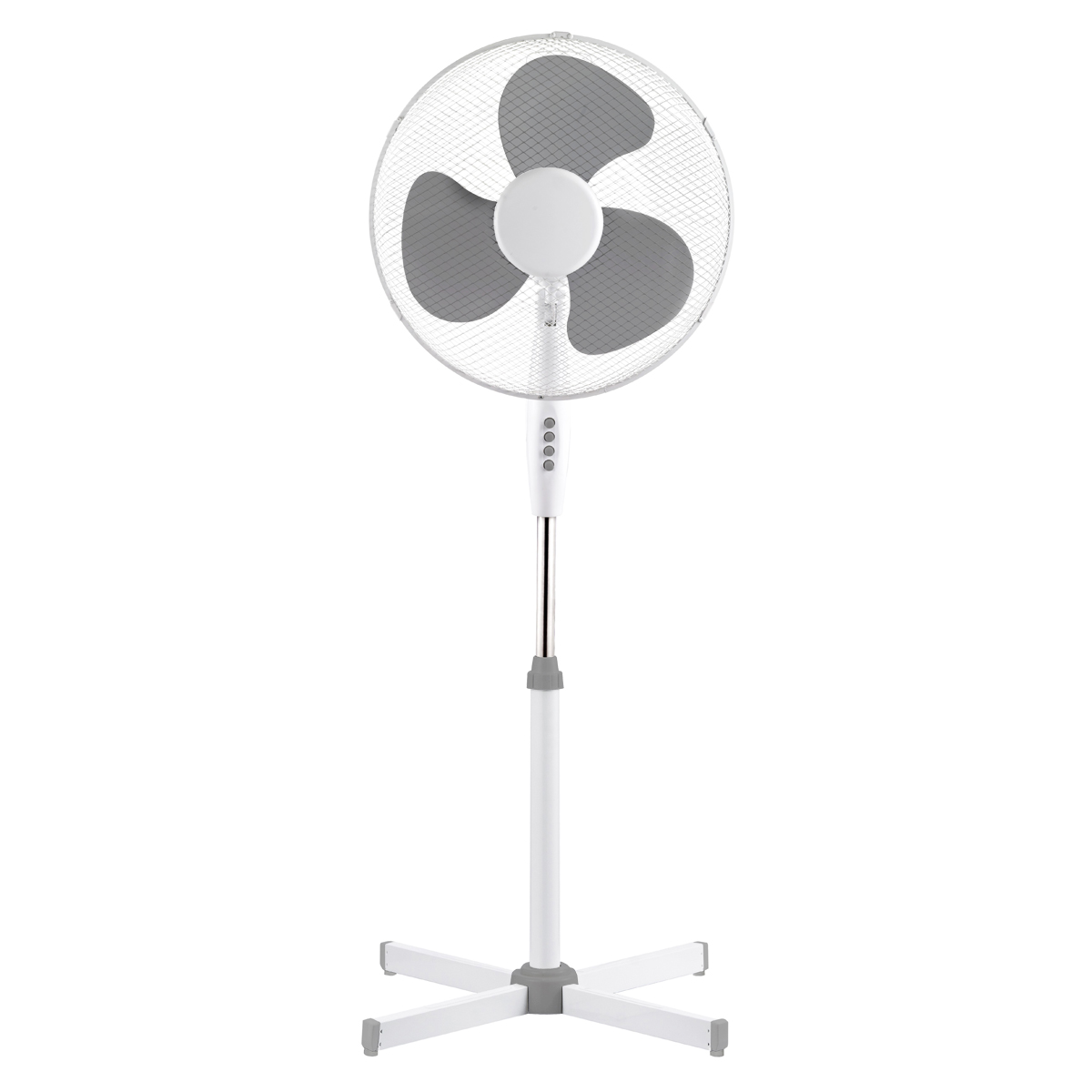 VENTOINHA 45W 40CM H=120CM 3 SPEED GIRATÓRIA BASE 60X60CM CINZA PSF1616G 44735