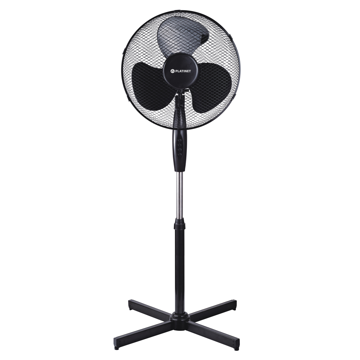 VENTOINHA 45W 40CM H=120CM 3 SPEED GIRATÓRIA BASE 60X60CM PRETA PSF1616B 44733