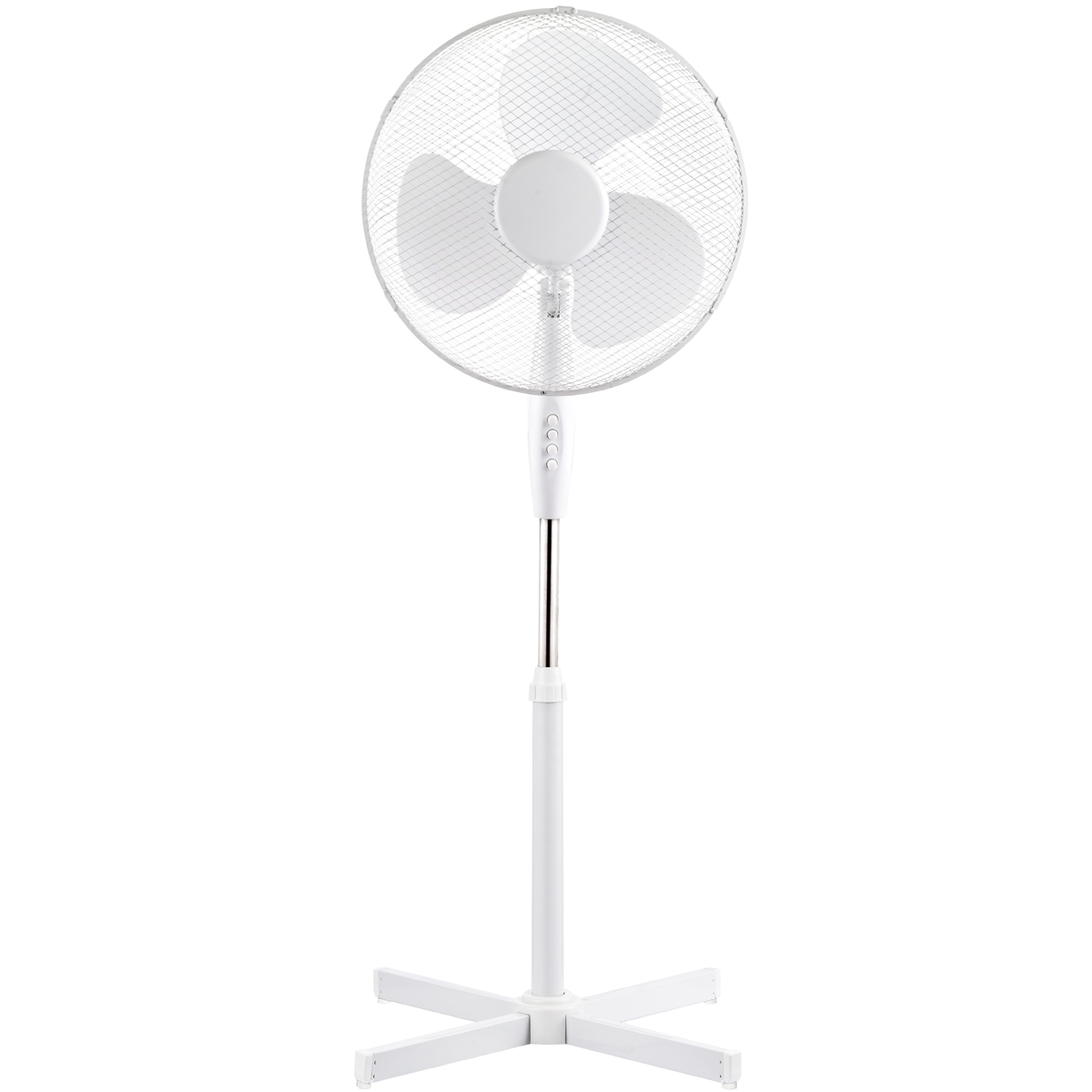 VENTOINHA 45W 40CM H=120CM 3 SPEED GIRATÓRIA BASE 60X60CM BRANCA PSF1616W 44734
