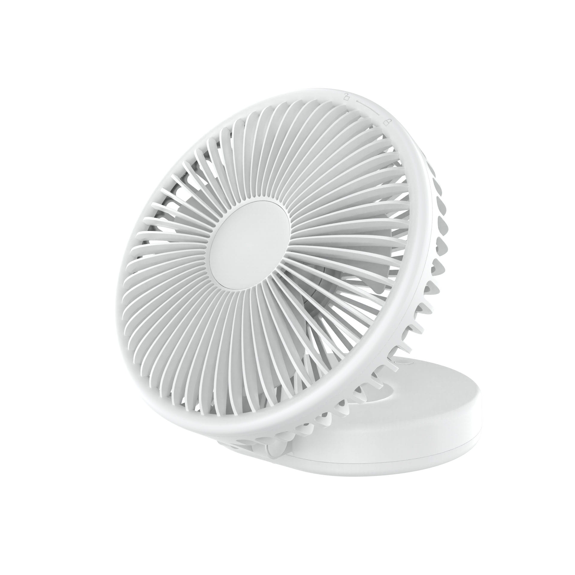 VENTOINHA PORTÁTIL 2400MAH 10W 14CM 8 HORAS MICRO USB BRANCA PRDF0396 46053