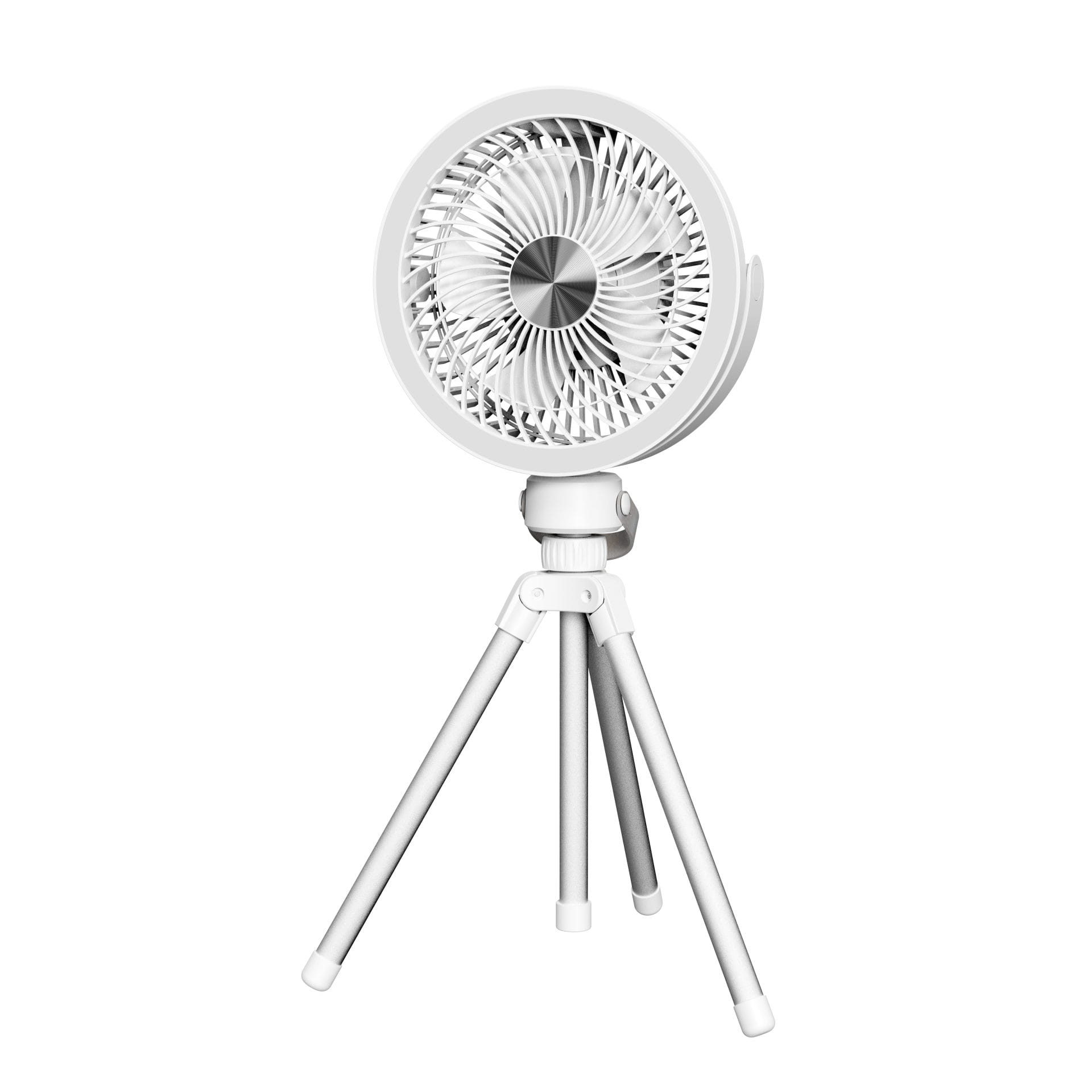 VENTOINHA PORTÁTIL 2X1200MHA 4-7.5H LED LIGHT TRIPÉ BRANCA PRDF0556 46055