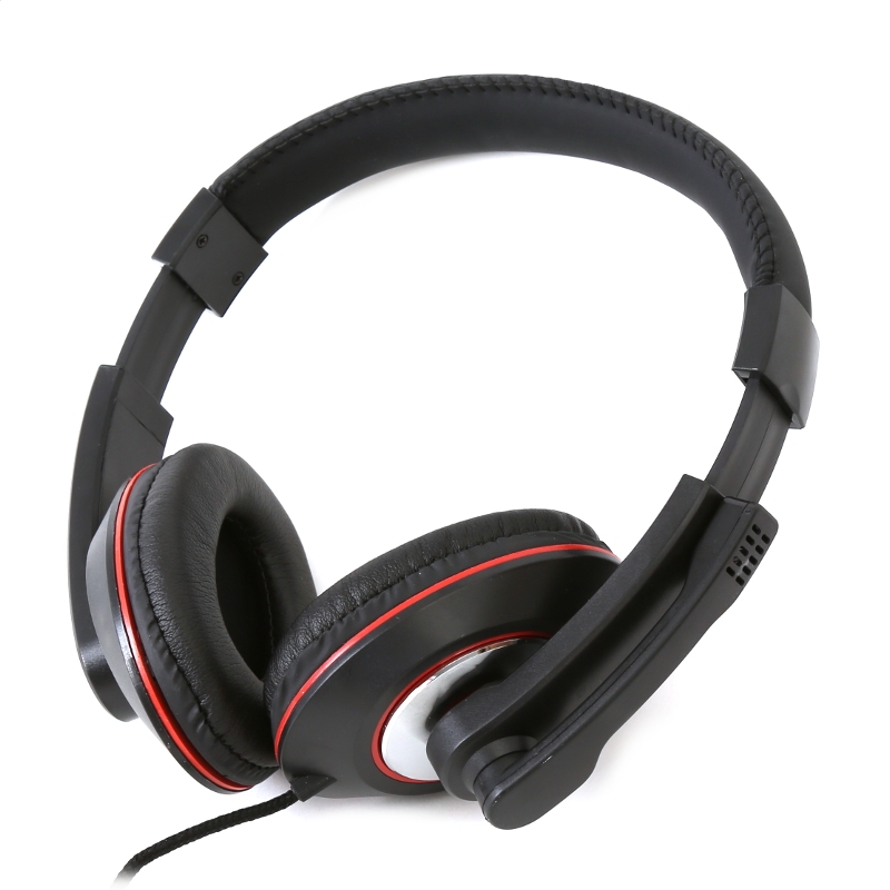 HEADPHONES STEREO HI-FI MICRO ADAPTER 2-1 SOFT EAR LONG CABLE PRETO FH4009 42679