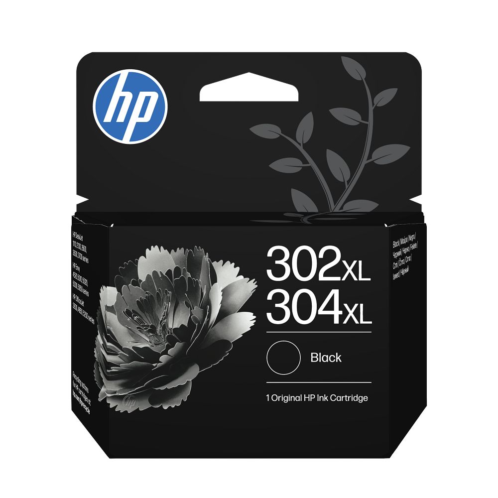 TINTEIRO HP 302XL/304XL PRETO SUBSTITUI HPF6U68A HPN9K08A