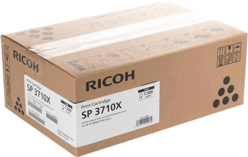 TONER RICOH AFICIO SP3710 7.0K PRETO 408284/408285