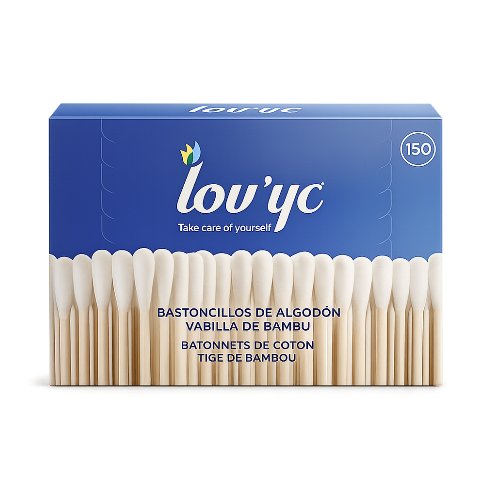 COTONETES BAMBU LOV YC 150 UNIDADES