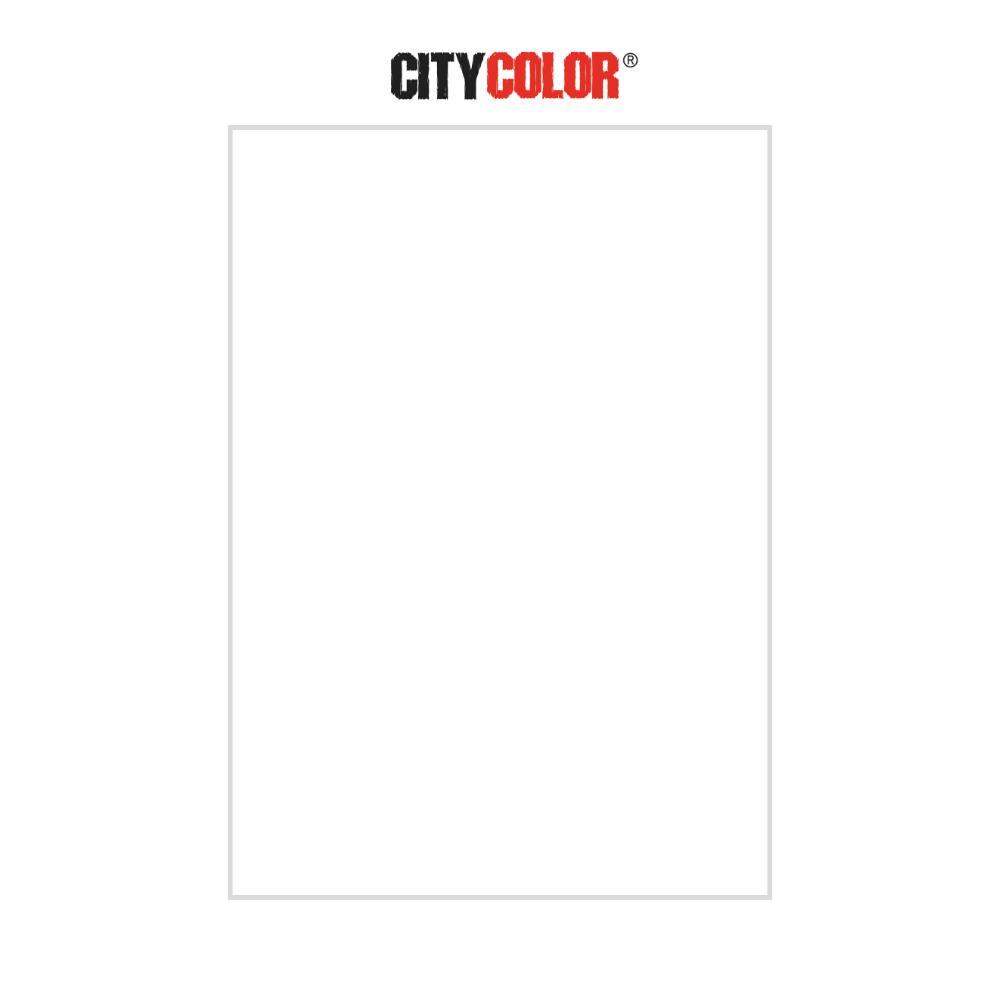CARTOLINA CITYCOLOR 180G 50X70CM BRANCA CITY24100
