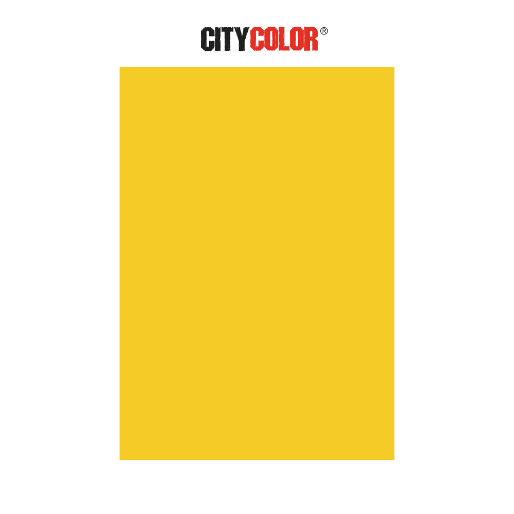 CARTOLINA CITYCOLOR 180G 50X70CM AMARELO OURO CITY24102