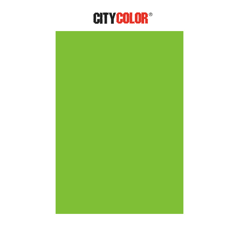 CARTOLINA CITYCOLOR 180G 50X70CM VERDE LIMA CITY24112