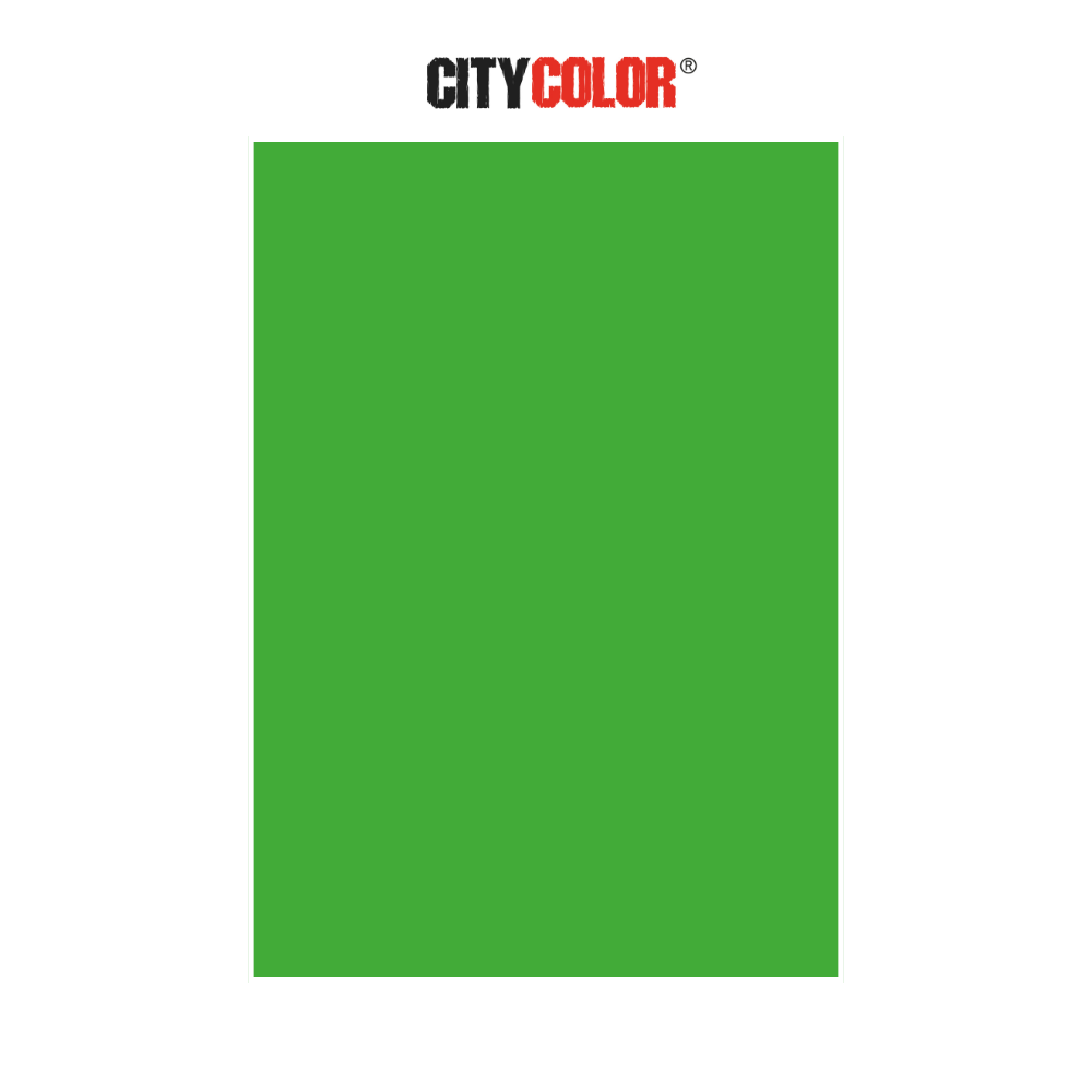 CARTOLINA CITYCOLOR 180G 50X70CM VERDE CITY24113