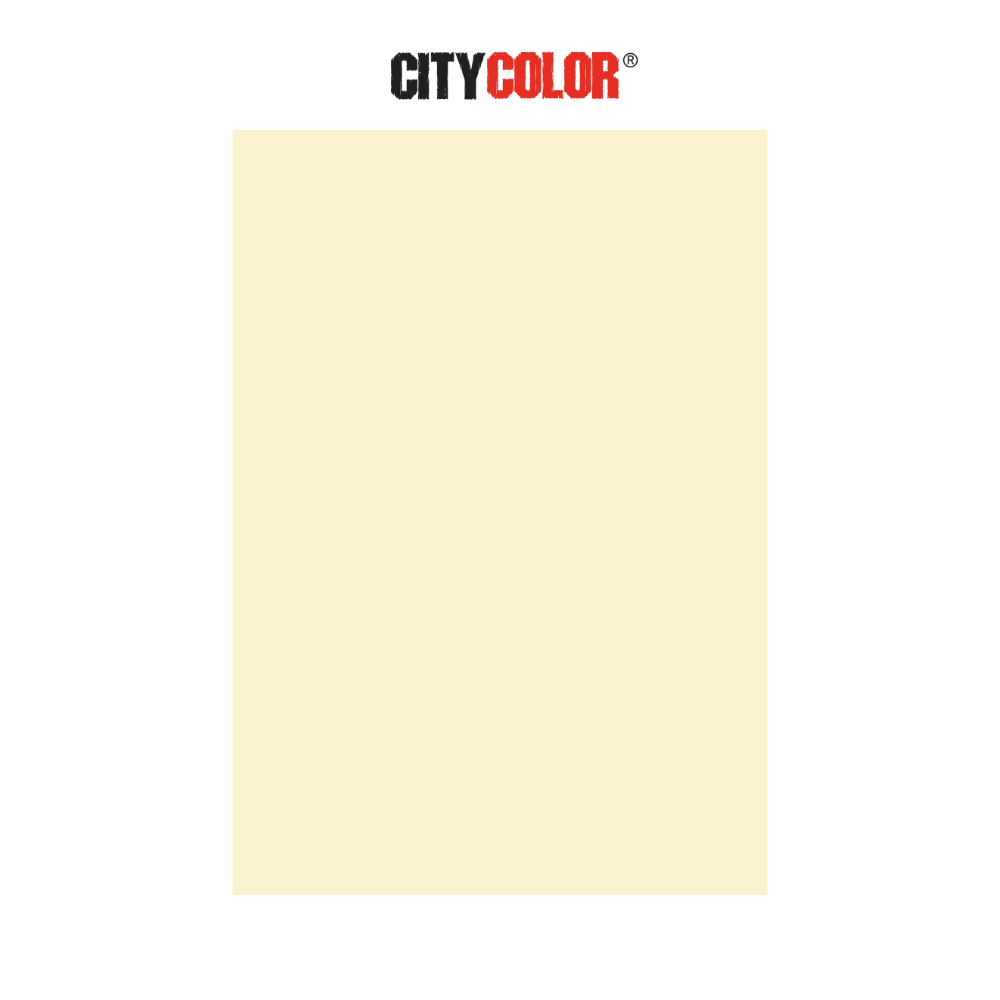 CARTOLINA CITYCOLOR 180G 50X70CM CREME CITY24118