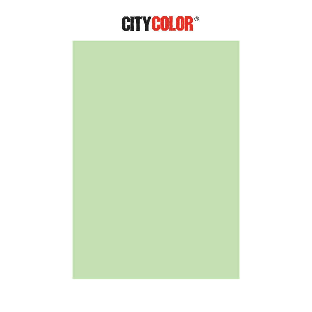 CARTOLINA CITYCOLOR 180G 50X70CM VERDE CLARO CITY24120